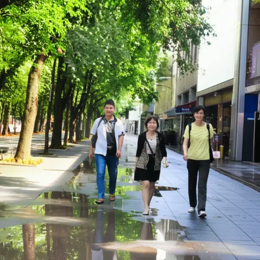 下了几天雨后，这极好的阳光让每个人的精神都为之一振。