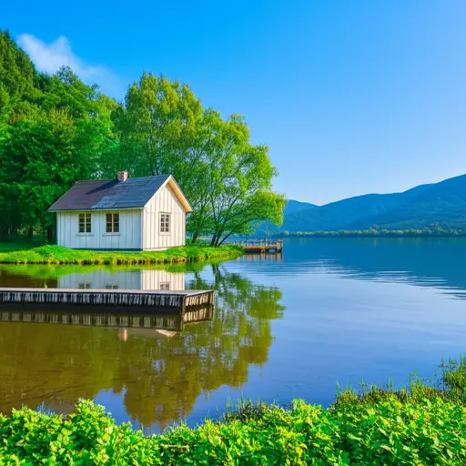 今年假期我想去一个安静的地方。