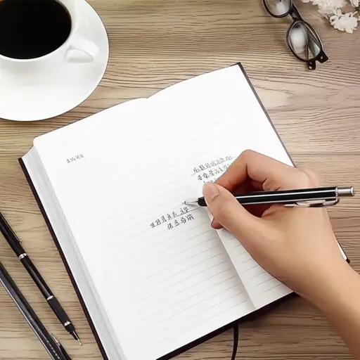 我阅读时总是会给新词汇划线。