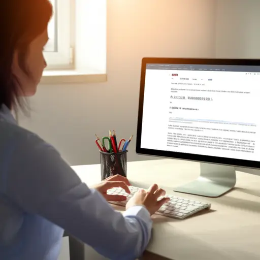 她明天早上会发送那封邮件。