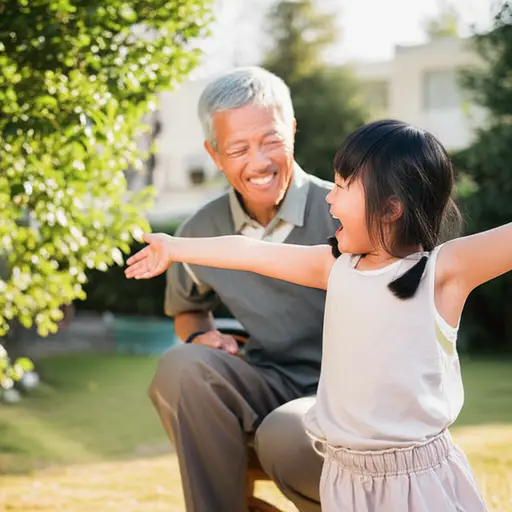 她由她的祖父母抚养长大。