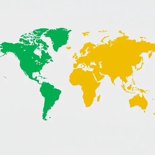 亚洲和非洲是两个最大的洲。