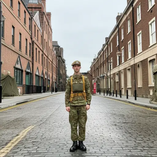 战争期间，他驻扎在伯明翰。