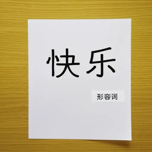 ‘快乐’这个词是一个形容词。