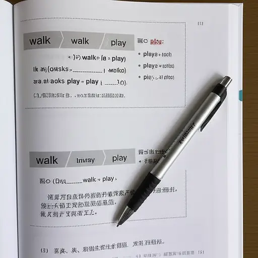 大多数英语动词，如 'walk' 和 'play'，是规则的。