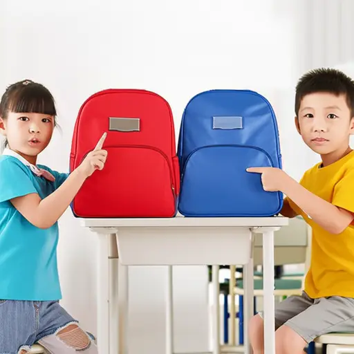 这个书包是我的，那个是你的。