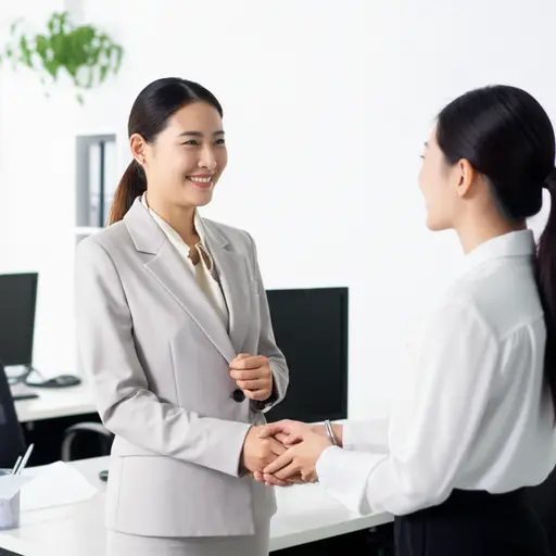 我姐姐想和她的新同事做朋友。