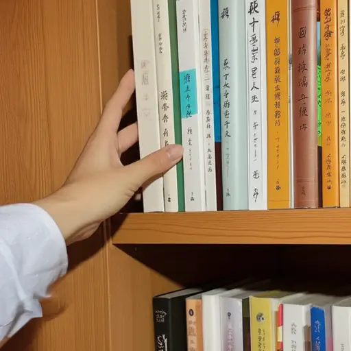 请把书放到架子上。