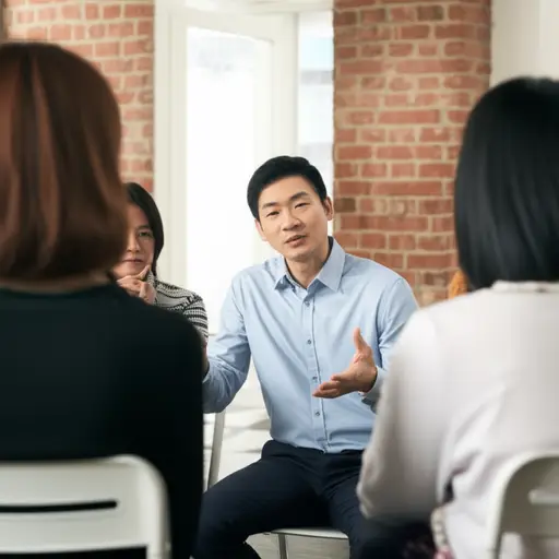 他总是主导谈话。