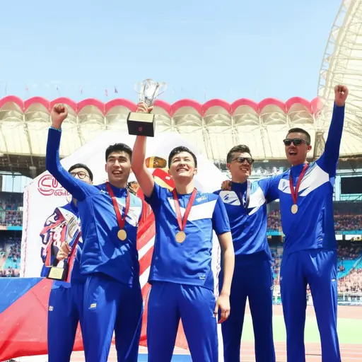 赢得比赛是一件激动人心的事情。