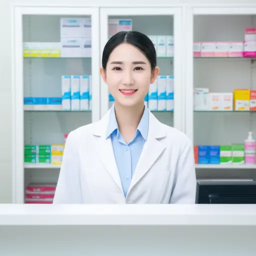 我姐姐在一家诊所当接待员。