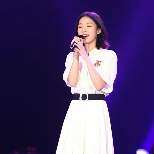 我妹妹想成为一名歌手。