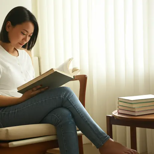 她是一个热心的读者，每周读完一本书。