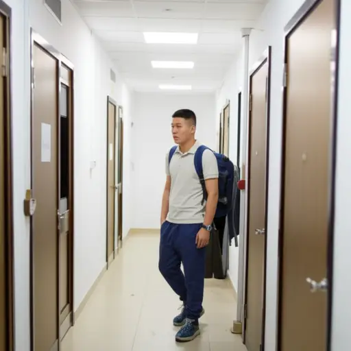 但别无选择，因为我已经去的所有朋友都已经在单独的房间里了。