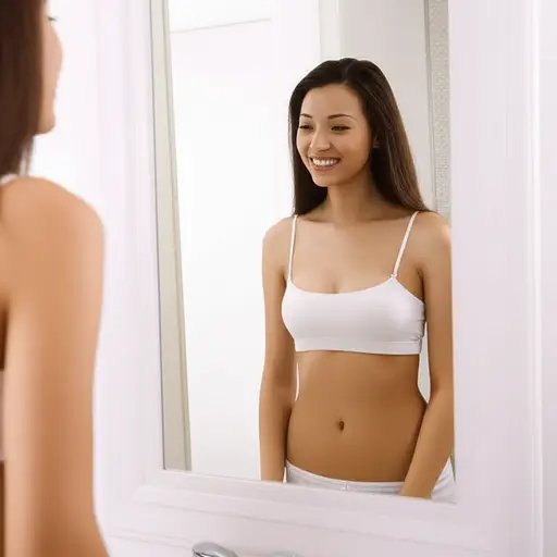 她增重了大约10磅。