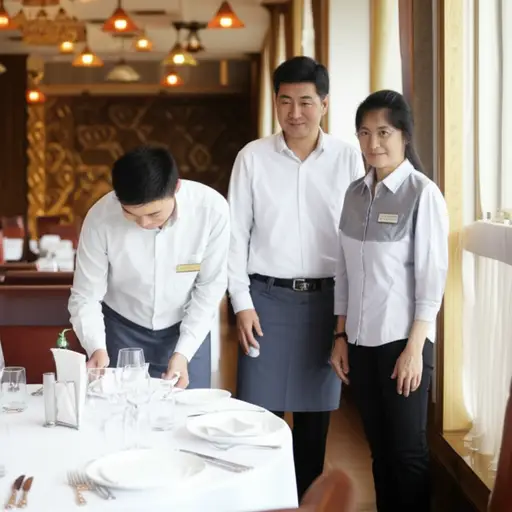 你能为我摆桌子吗？