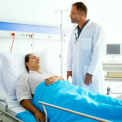 如果没有适当的治疗，病人可能会失明。