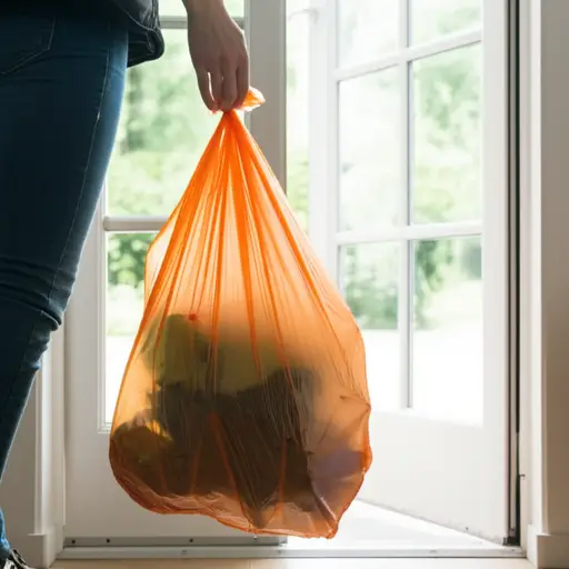 请把垃圾拿出去。