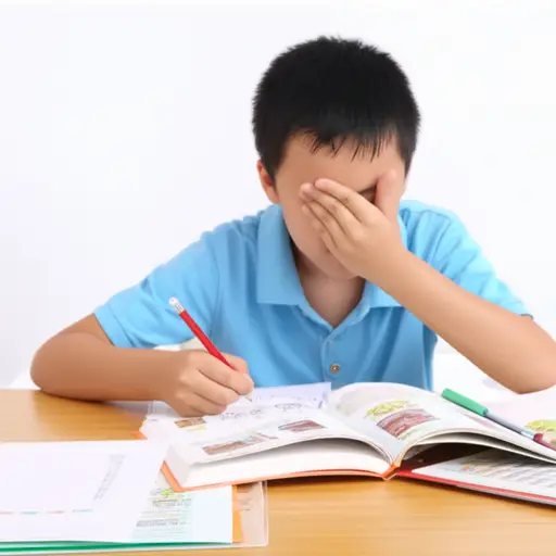 尽管他很累，但还是完成了作业。