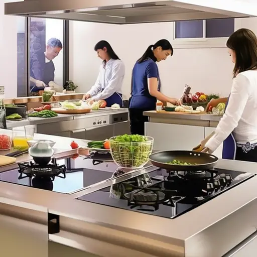 他们自己做自己的饭。