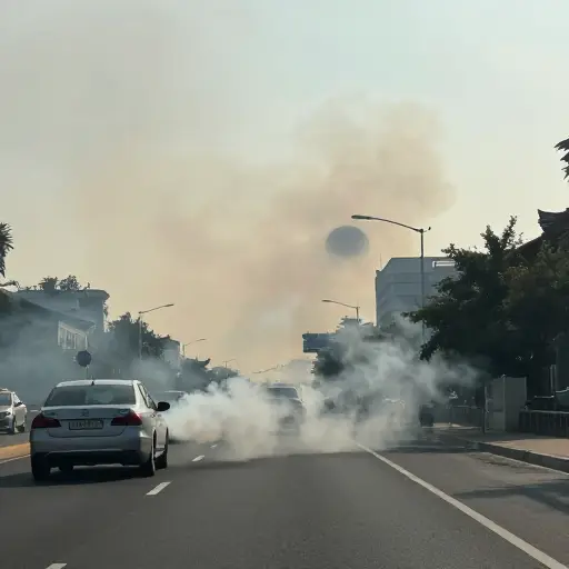 汽车排放的气体有毒且对环境非常危险，尤其是对臭氧层，这是科学证明且众所周知的。