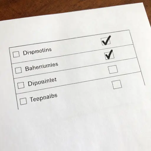 请在列表中适用于您的项目旁打钩。