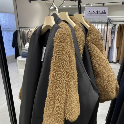 这件外套很漂亮，但价格不菲。