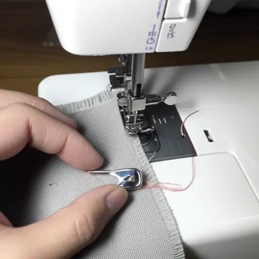 请在缝纫前把布料钉在一起。