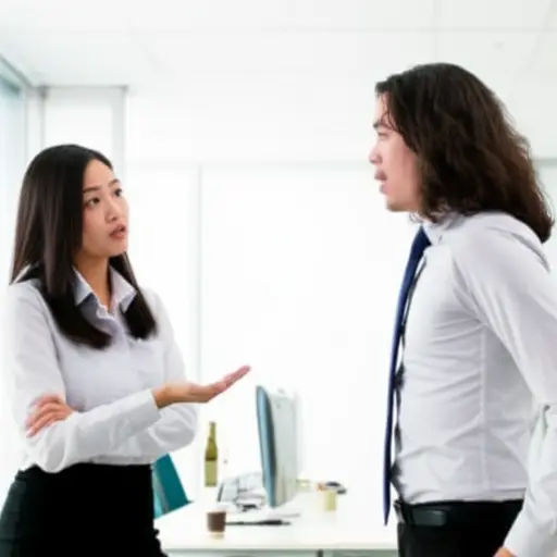 我认为我会建议他离开公司。