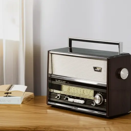 我能听到背景里有收音机在播放。