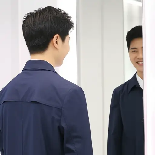 那件夹克你穿正合身。