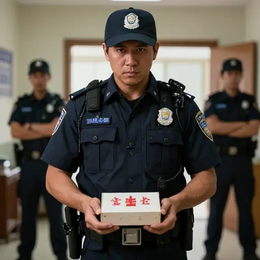 突击搜查期间，警察没收了所有非法物品。