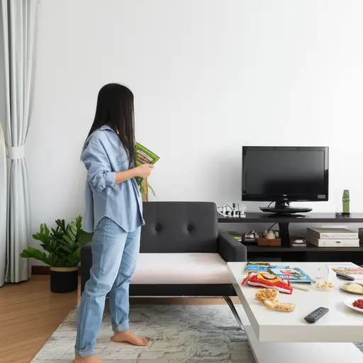 你看到遥控器在哪里了吗？