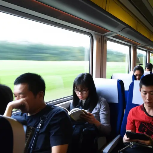 乘火车去那个城市大约需要两个小时。