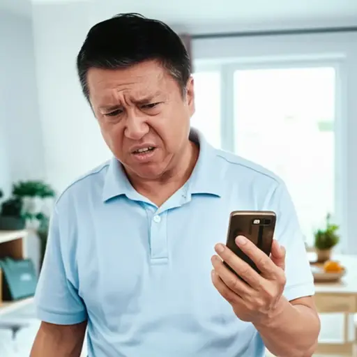 他是一个非常嫉妒的丈夫，很容易生气。