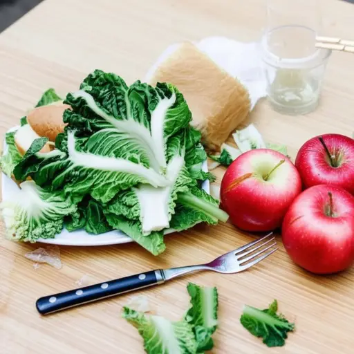 浪费所有这些食物真可惜。