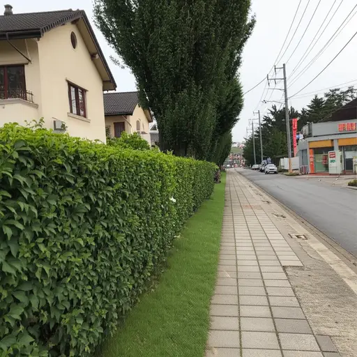 那家商店离我家只有50码远。