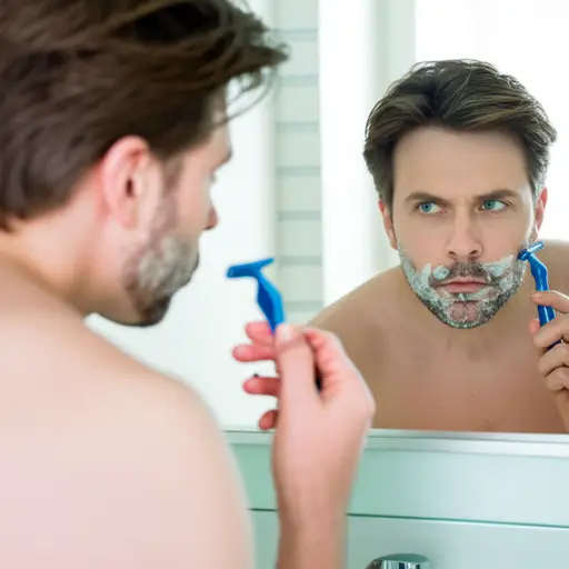 在我们视频通话前我得刮胡子——我看起来太邋遢了！