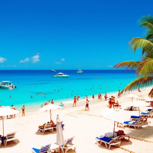 加勒比海是一个受欢迎的旅游目的地。