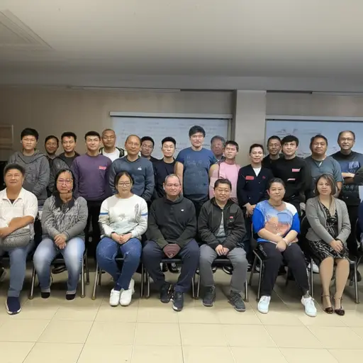 大约有四十人。