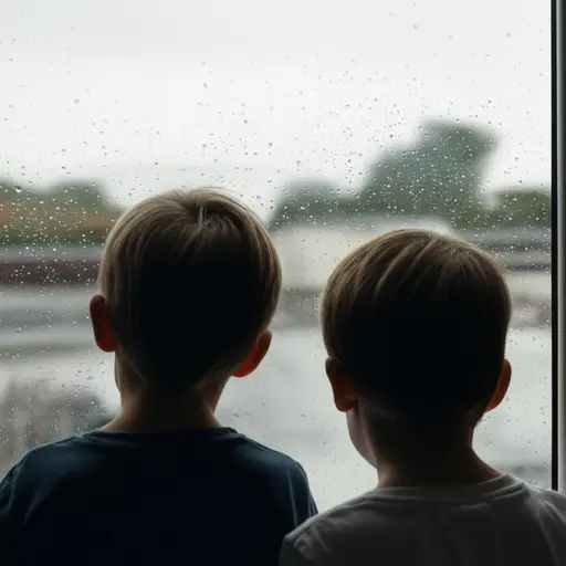 我们今天不能在外面玩。