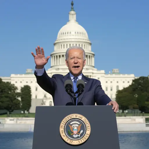 总统对声称他向国会撒谎的说法愤怒地作出了反应。