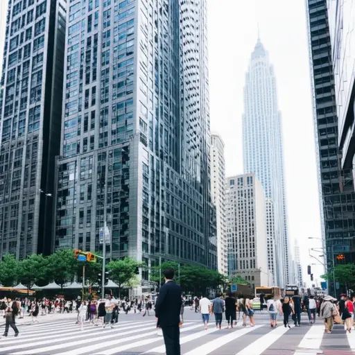 在大城市里，迷路是很常见的。