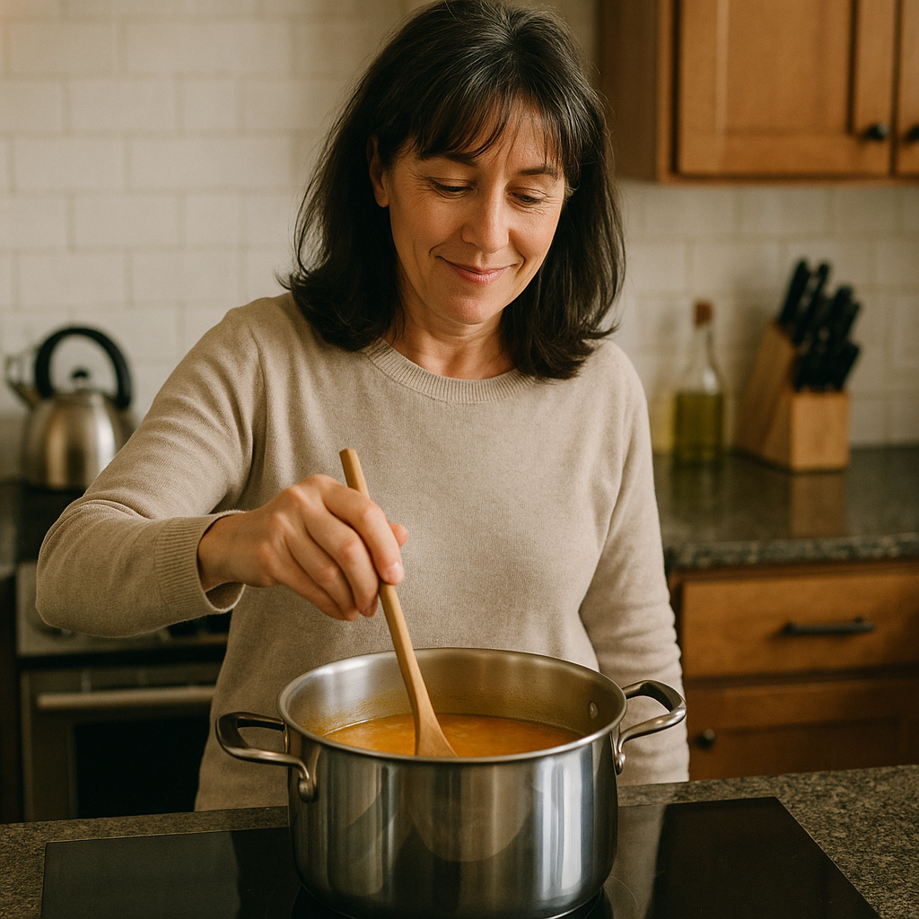 你能帮我搅拌一下汤吗？