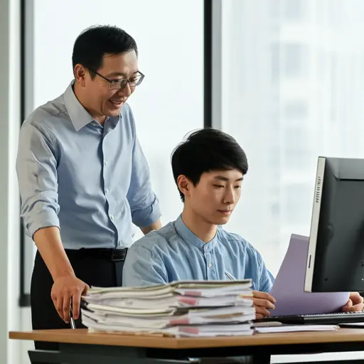 部门主管似乎赞成我正在做的事情。