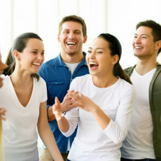 她是一个有趣的人，总能让人振奋起来。