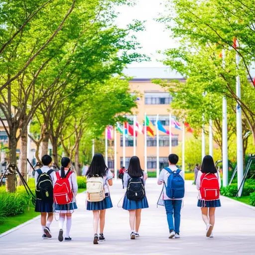 我们学校有很多来自不同国家的国际学生。