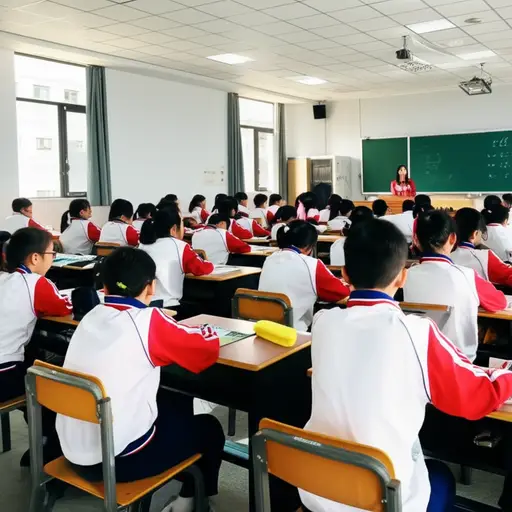 我们班有超过三十个学生。