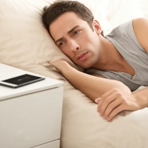 它吵醒了我，但我没接，我懒得接。