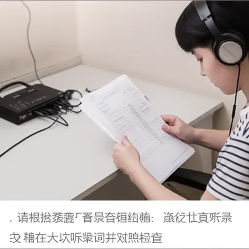 检查你在录音中听到的单词。